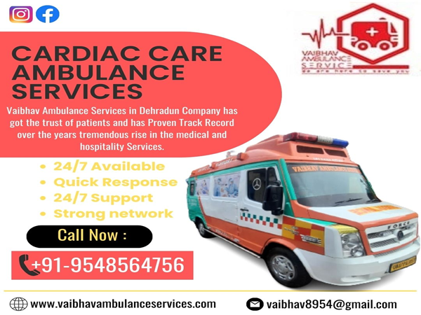  Service Provider of Critical Cases Ambulance Service Dehradun Uttarakhand 